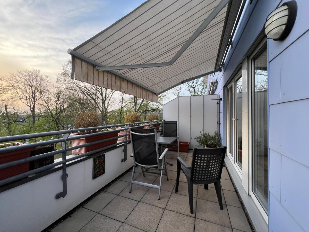 Maisonette Penthouse Fuer 8 Personen By Rabe - Free Netflix & Kostenloser Parkplatz & Grosse Terrasse Καρλσρούη Εξωτερικό φωτογραφία